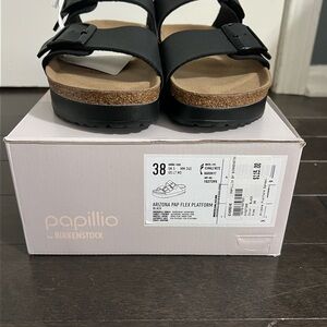 Papillio Black Sandals